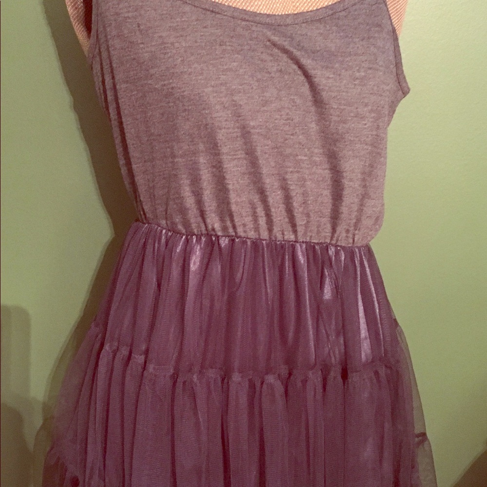 Tank Dress  with tulle